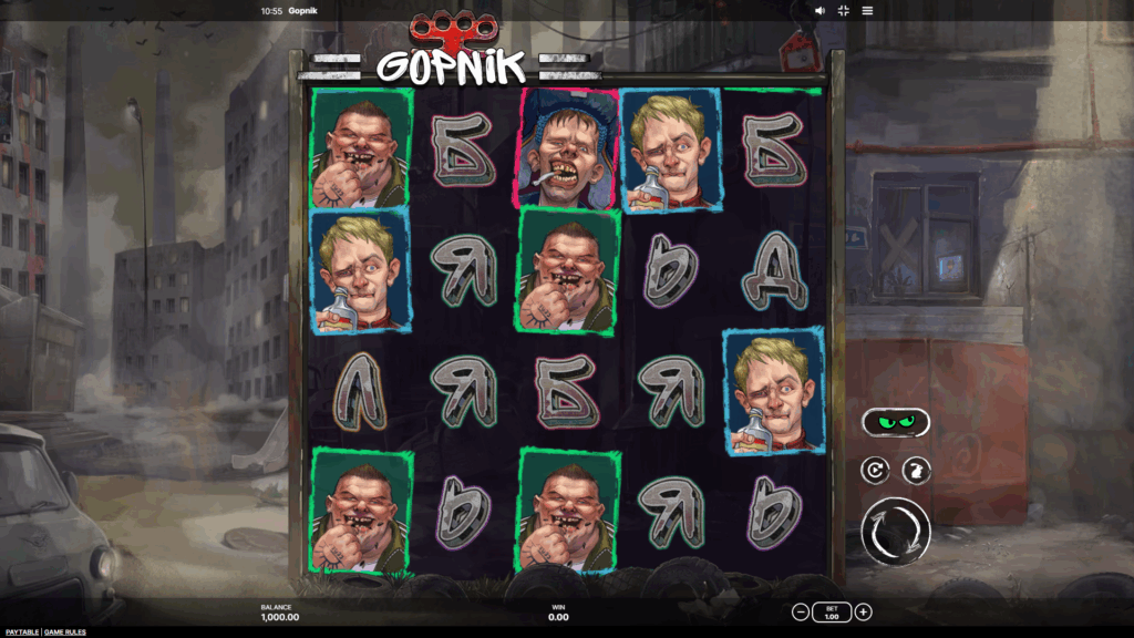 Gopnik Base Game Play