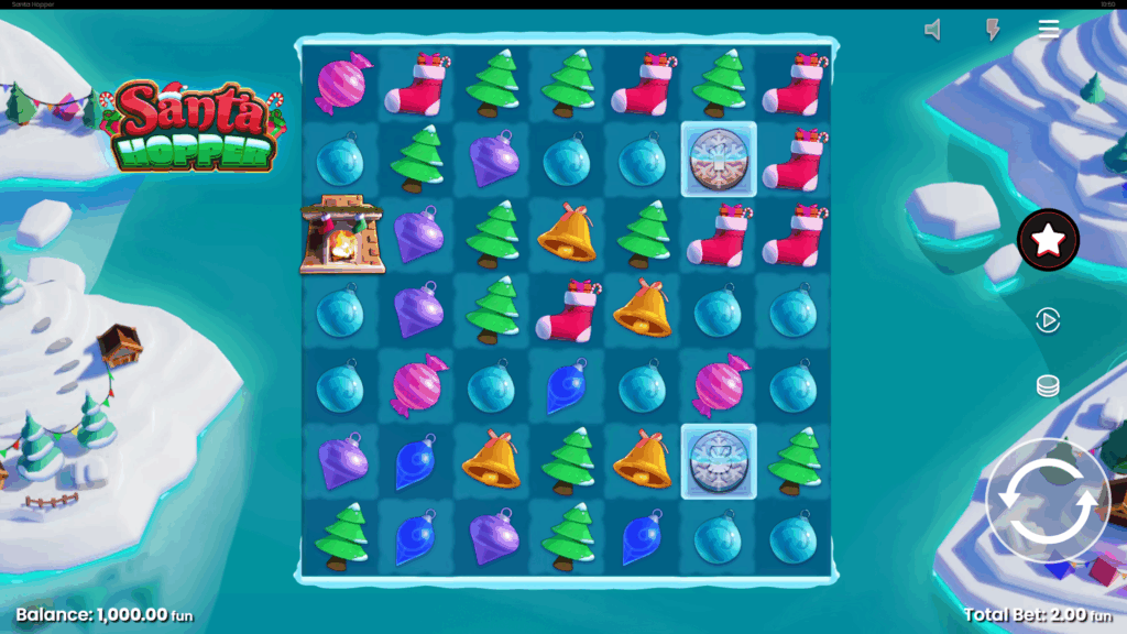 Santa Hopper Base Game Play
