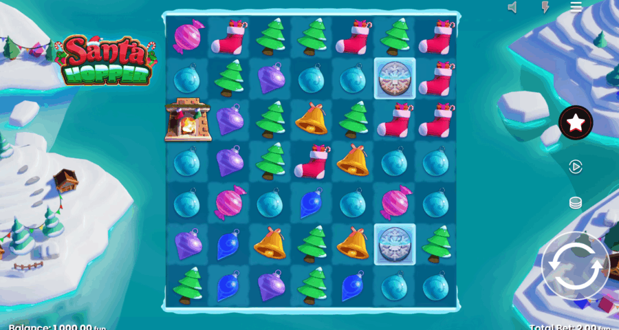Santa Hopper Base Game Play