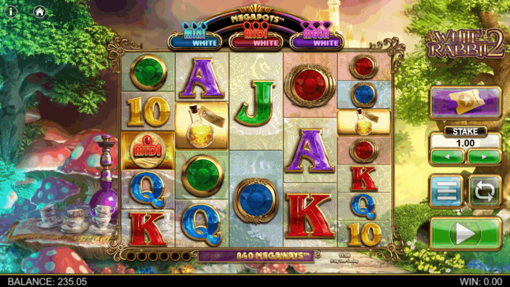 White Rabbit 2 Base Game Play