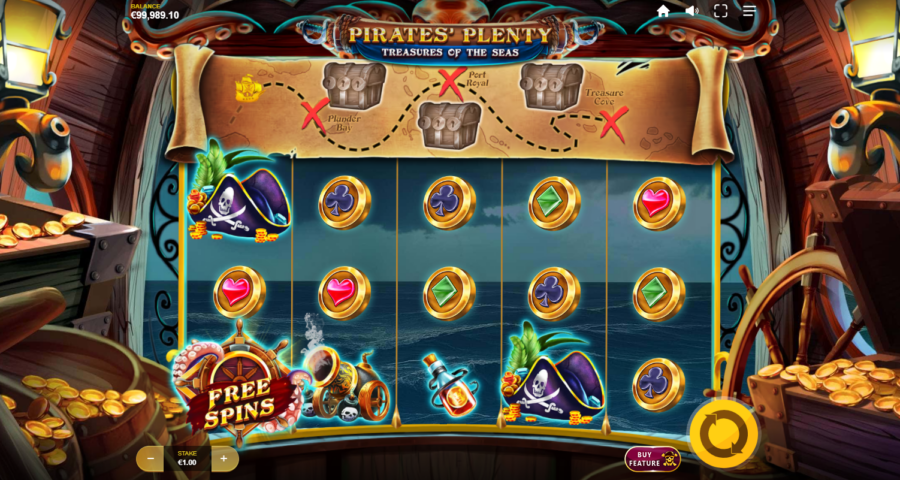 Pirates' Plenty Treasures of the Sea Base Game