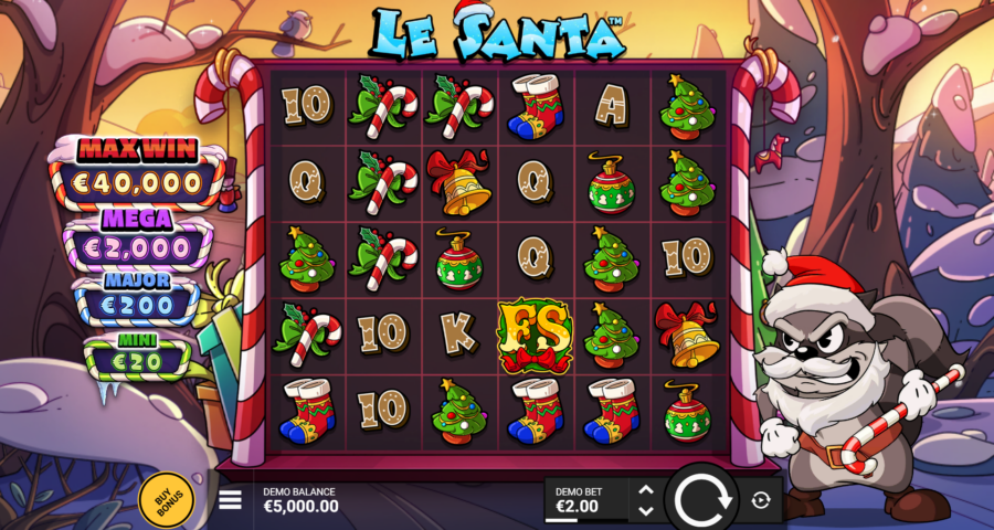 Le Santa Base Game Play