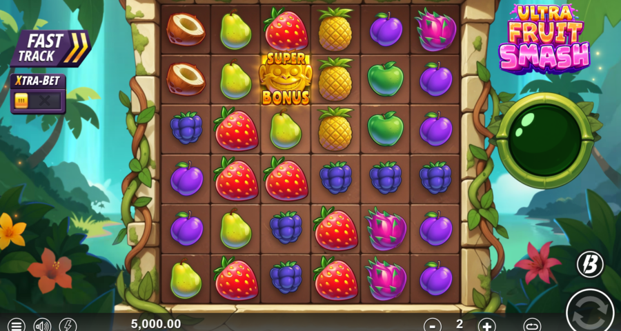 Ultra Fruit Smash Base Game Play